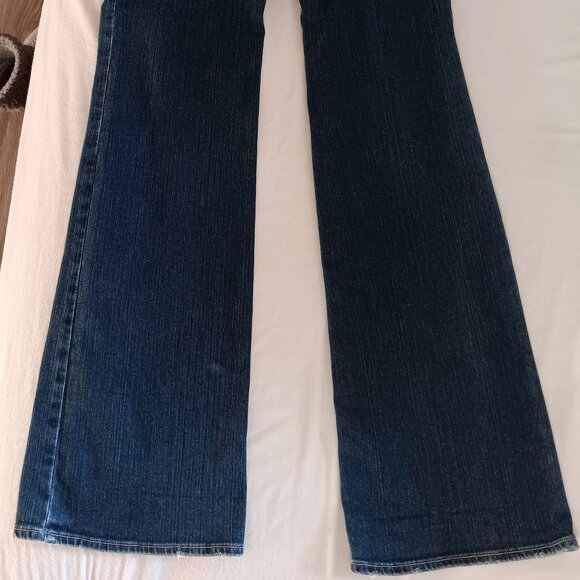 Vintage Versace Jeans Couture High Waisted Medusa Head Denim 33/47 - Picture 4 of 12